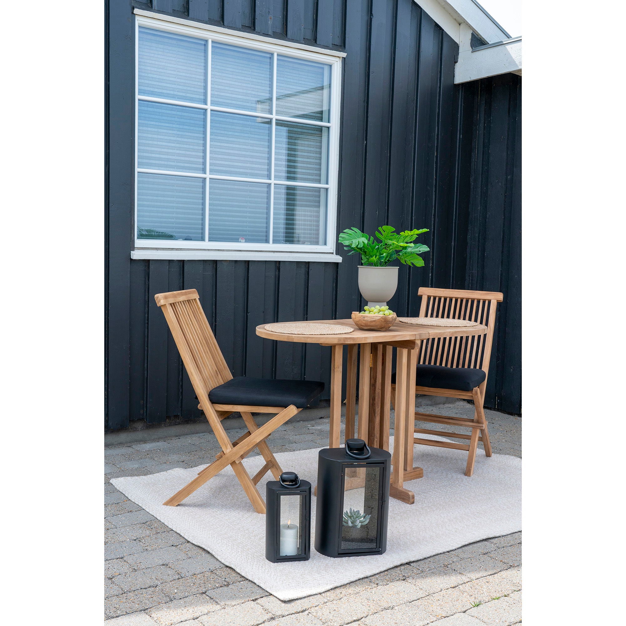 Huelva Klapptisch – Teak, 120×60 cm, natur